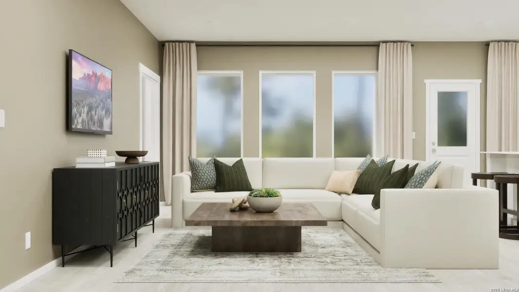 Furnished interior view inside a new home in Stone Garden, Elmendorf (Image 27).