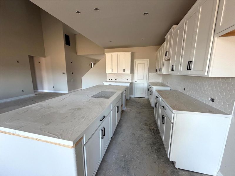 Actual progress of your home.