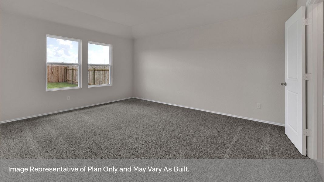 Representative unfurnished interior of a home built from the The Denton by D.R. Horton in Bollinger, Maxwell (Image 25).