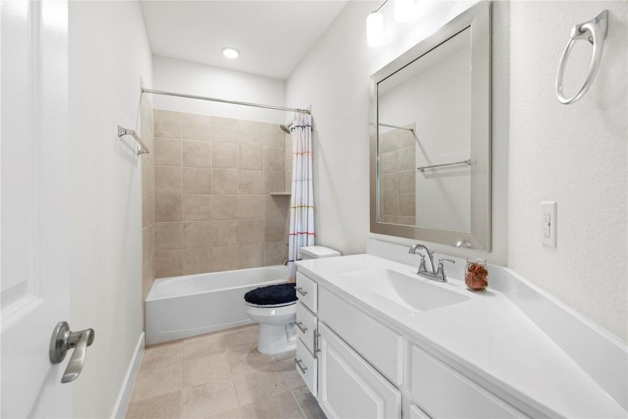 Furnished interior view inside a new home in , Cypress (Image 32).