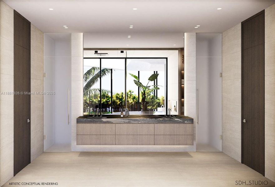 Furnished interior view inside a new home in , Hollywood (Image 8). Furnished interior view inside a new home in , Hollywood (Image 8).