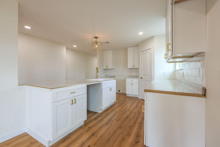 Furnished interior view inside a new home in , Cleveland (Image 11).