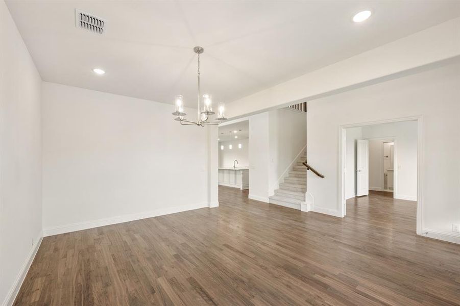 Spacious, unfurnished interior of a new home in Wildflower Ranch 60-65, Fort Worth (Image 32).