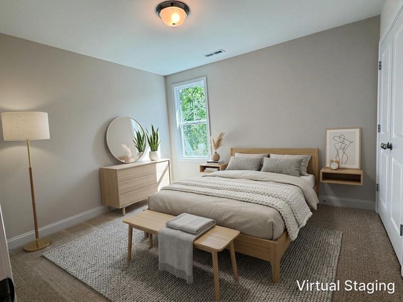 Furnished interior view inside a new home in Sawyer’s Run, Hampstead (Image 9).