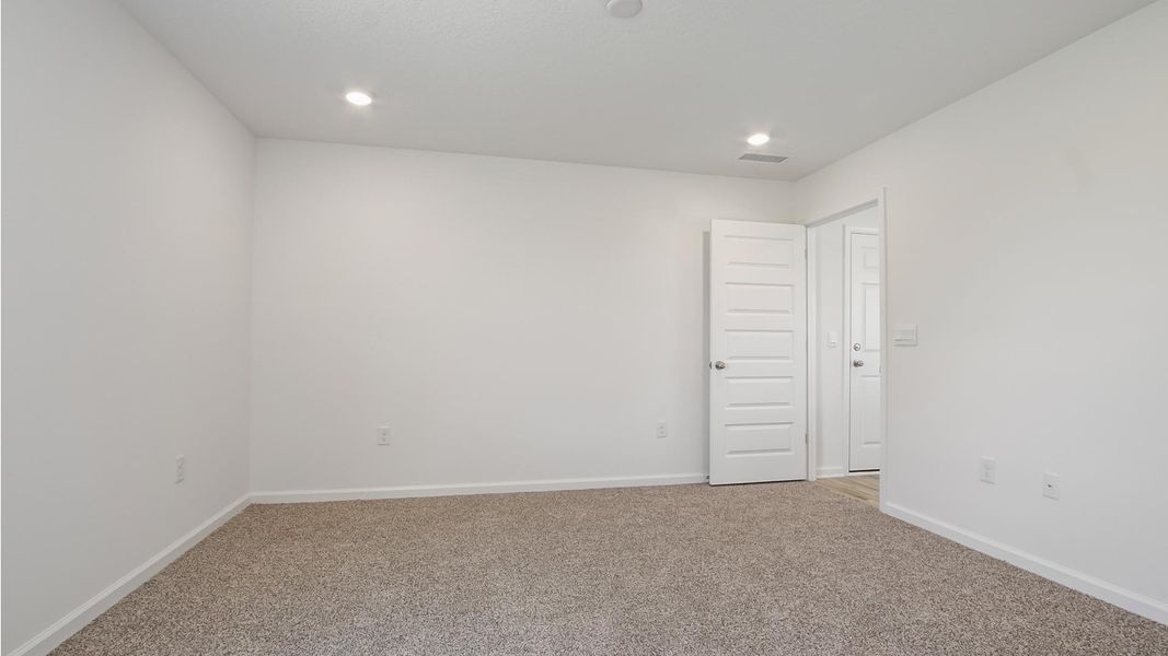 Representative unfurnished interior of a home built from the Inzer by D.R. Horton in Owl's Head East, Freeport (Image 18). Representative unfurnished interior of a home built from the Inzer by D.R. Horton in Owl's Head East, Freeport (Image 18).