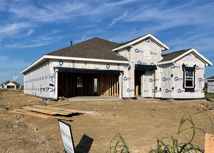 One-story home with 3 bedrooms, 2 baths and 2 car attached garage