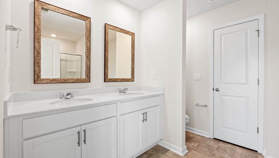 Furnished interior view inside a new home in Brookside Ridge Townhomes, Greer (Image 11).