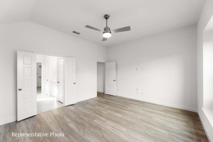 Representative unfurnished interior of a home built from the Carrollton by Pacesetter Homes in Creekview Meadows, Pilot Point (Image 21). Representative unfurnished interior of a home built from the Carrollton by Pacesetter Homes in Creekview Meadows, Pilot Point (Image 21).