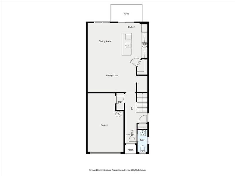 2D floor plan layout of this home in , Charlotte, NC (Image 5).