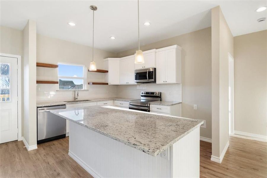 Furnished interior view inside a new home in , Granbury (Image 5).