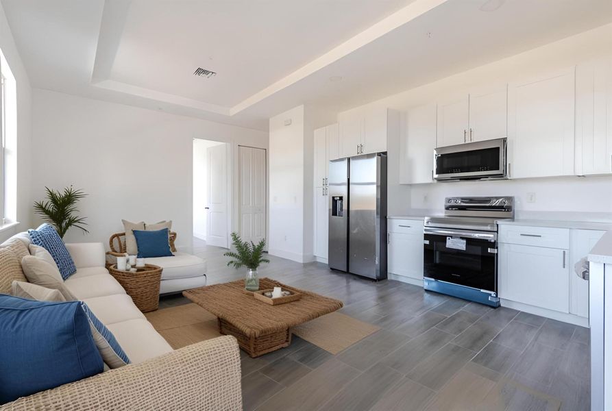 Furnished interior view inside a new home in , Rotonda West (Image 5).