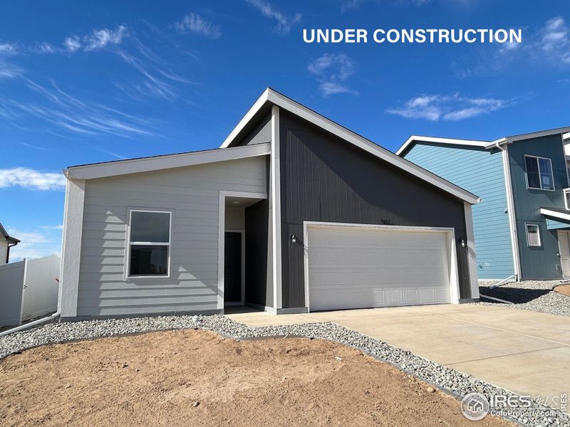 Exterior details and patio area of a home in Liberty Draw, Evans (Image 2). Exterior details and patio area of a home in Liberty Draw, Evans (Image 2).