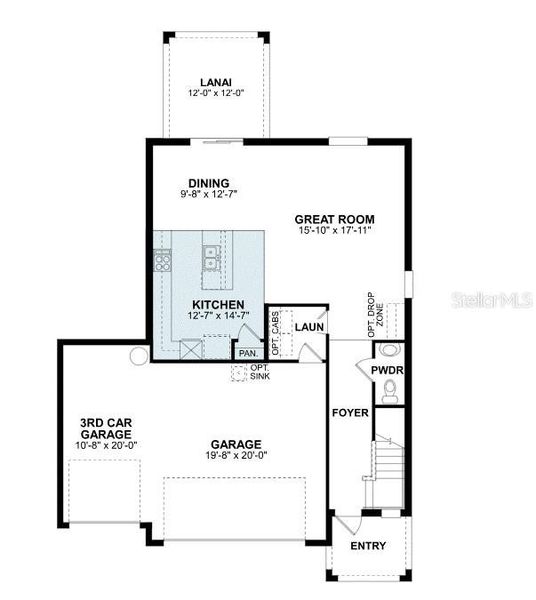 2D floor plan layout of this home in Turnleaf, Punta Gorda, FL (Image 3). 2D floor plan layout of this home in Turnleaf, Punta Gorda, FL (Image 3).