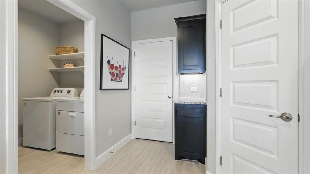 Furnished interior view inside a new home in Legado, Cleburne (Image 5).