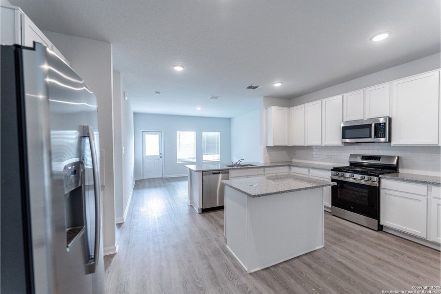 Furnished interior view inside a new home in Willow View, Converse (Image 3).