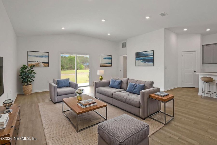 Furnished interior view inside a new home in Amberly, Green Cove Springs (Image 16).