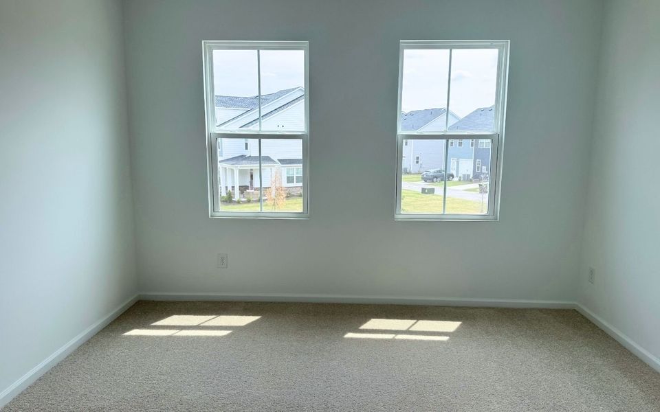 Spacious, unfurnished interior of a new home in Wendell Falls, Wendell (Image 6). Spacious, unfurnished interior of a new home in Wendell Falls, Wendell (Image 6).