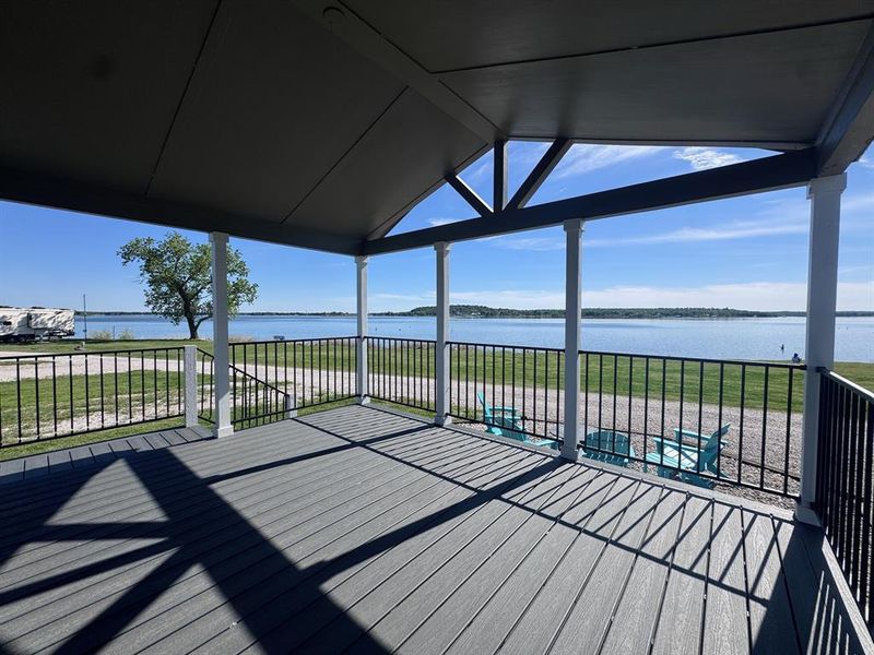 Exterior details and patio area of a home in , Eastland (Image 16).