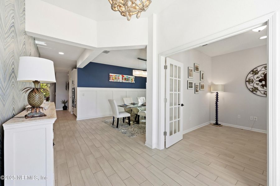 Furnished interior view inside a new home in Silver Landing at SilverLeaf, St. Augustine (Image 5).