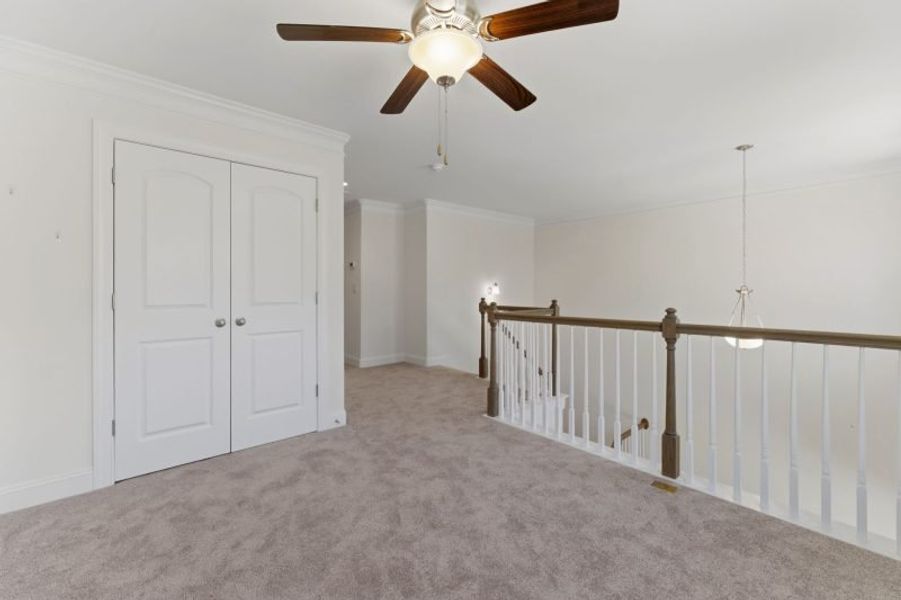 Representative unfurnished interior of a home built from the Cayman by Keystone Homes NC in Weybridge, Burlington (Image 59). Representative unfurnished interior of a home built from the Cayman by Keystone Homes NC in Weybridge, Burlington (Image 59).
