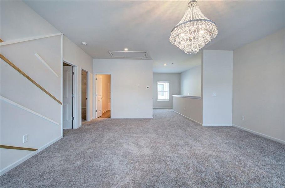 Spacious, unfurnished interior of a new home in , Cartersville (Image 38).