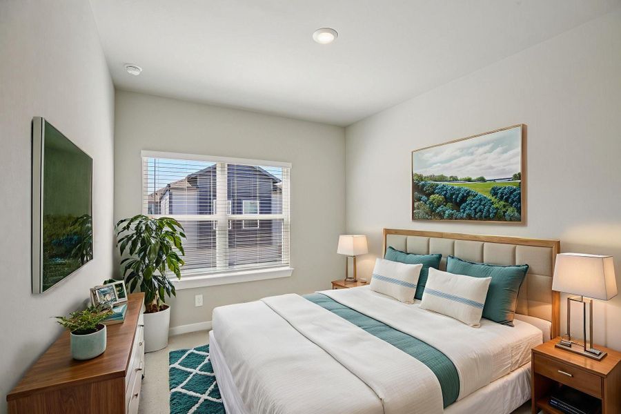 Photo is not of the actual home, but is an inspirational photo of builder’s model home and may depict options, furnishings, and/or decorator features that are not included