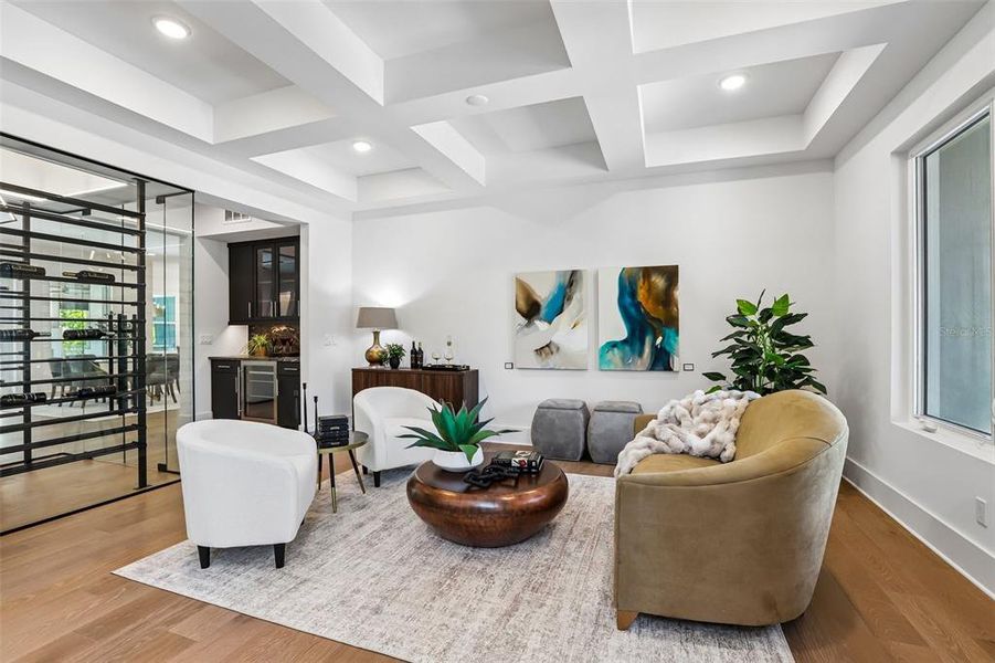 Furnished interior view inside a new home in , Tampa (Image 18).