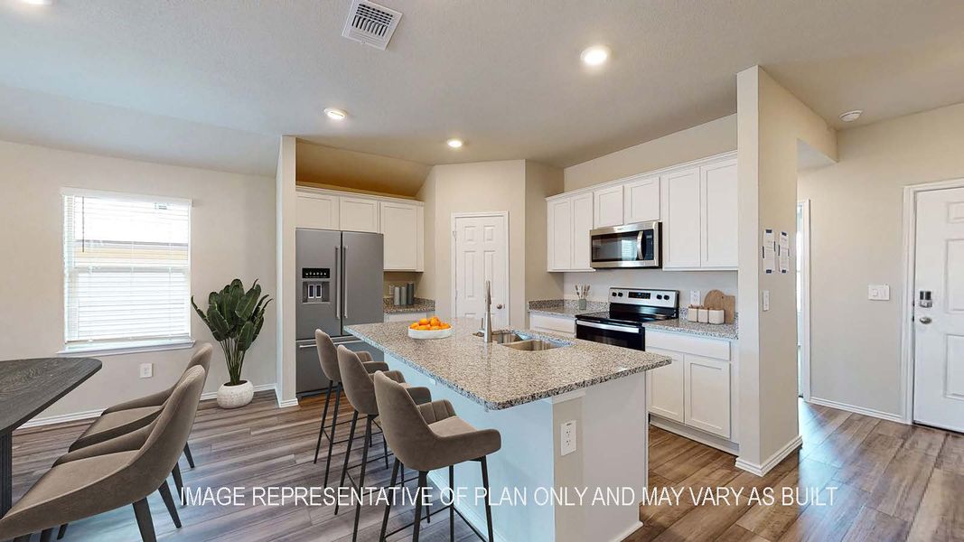 Representative furnished interior of a home built from the Elgin by D.R. Horton in Eastern Wells, Jarrell (Image 2). Representative furnished interior of a home built from the Elgin by D.R. Horton in Eastern Wells, Jarrell (Image 2).