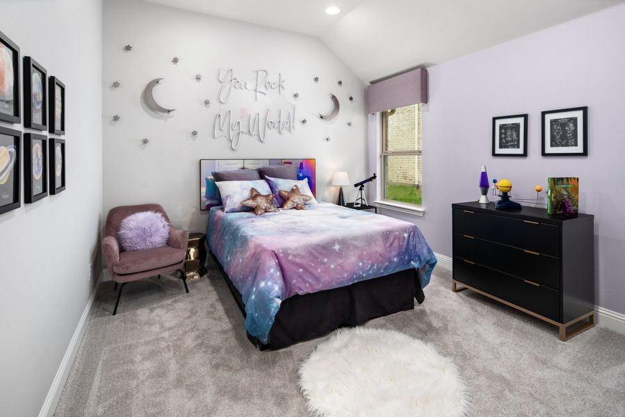 Representative furnished interior of a home built from the Brazos by UnionMain Homes in Elevon, Lavon (Image 7).