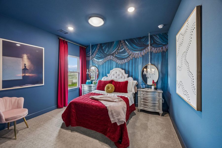 Furnished interior view inside a new home in Las Lomas, Forney (Image 23).