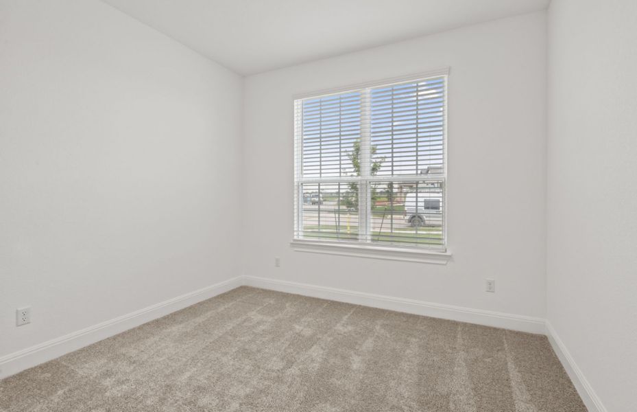 Representative unfurnished interior of a home built from the Burnet by Pulte Homes in Crosswinds, Kyle (Image 14).