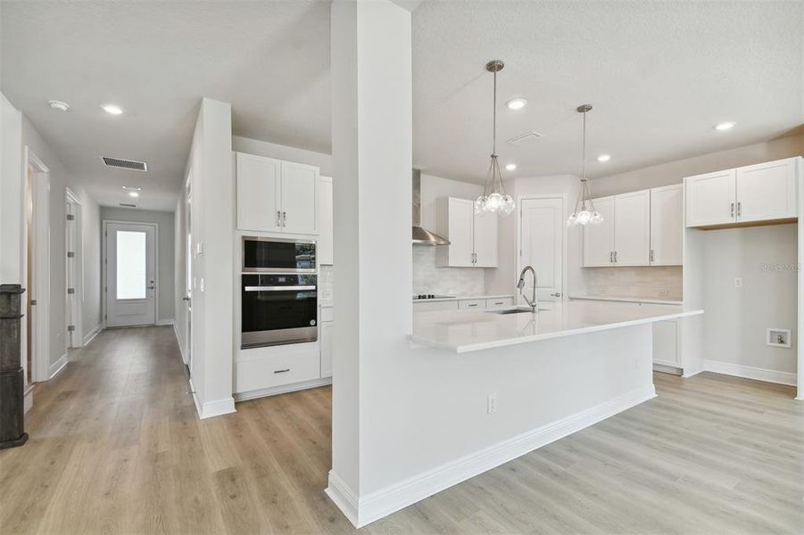 Furnished interior view inside a new home in , Tampa (Image 2).
