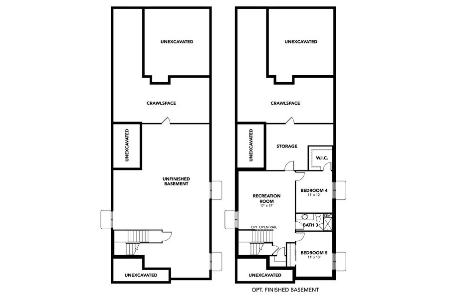 2D floor plan layout for the Cherry by Brightland Homes in Dillon Pointe - City, Broomfield, CO (Image 3).