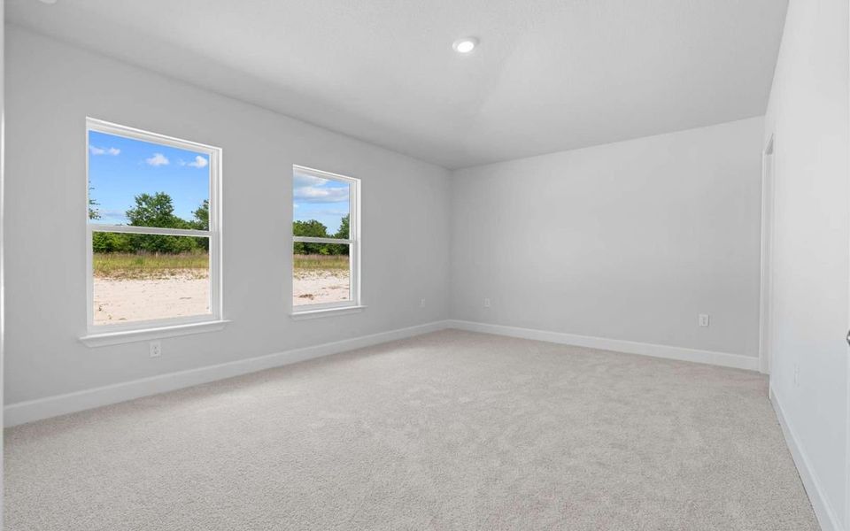 Representative unfurnished interior of a home built from the Plan 1539 by Adams Homes in Rolling Hills, Bell (Image 16). Representative unfurnished interior of a home built from the Plan 1539 by Adams Homes in Rolling Hills, Bell (Image 16).