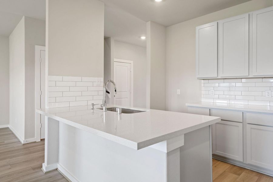 Furnished interior view inside a new home in , New Caney (Image 10).