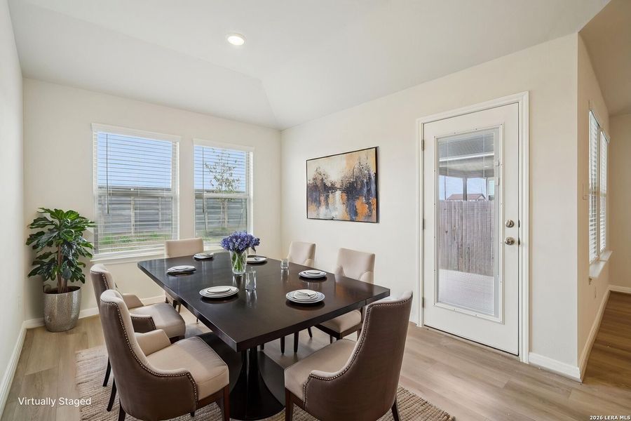 Furnished interior view inside a new home in Catalina, Converse (Image 13).