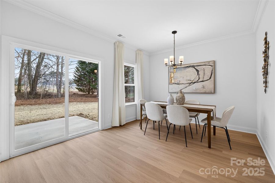 Furnished interior view inside a new home in , Denver (Image 13).