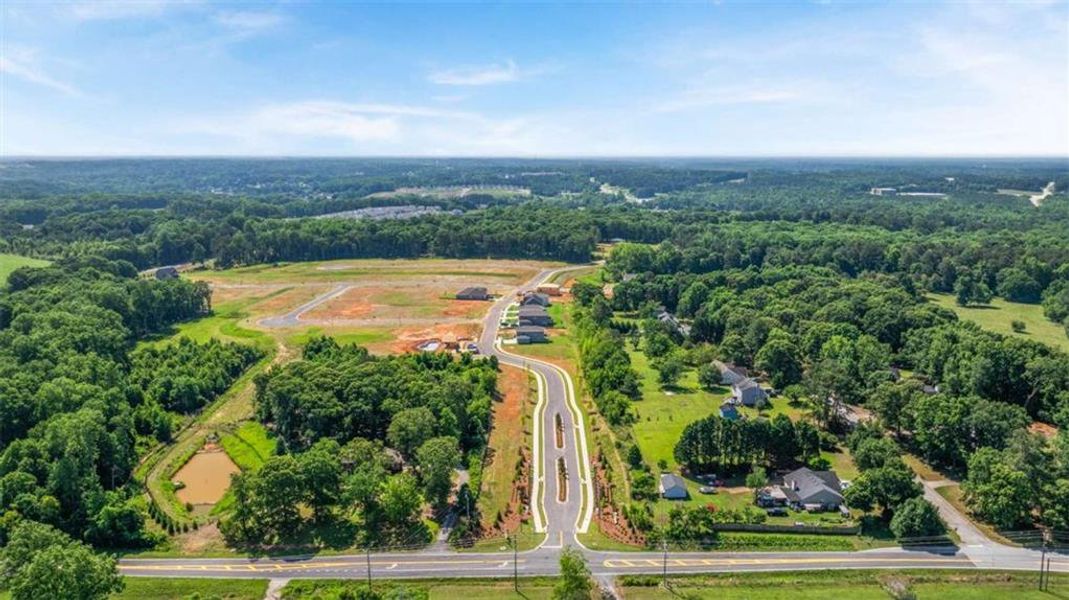 Site preparation for new homesites in Cedar Farms, Winder (Image 5).