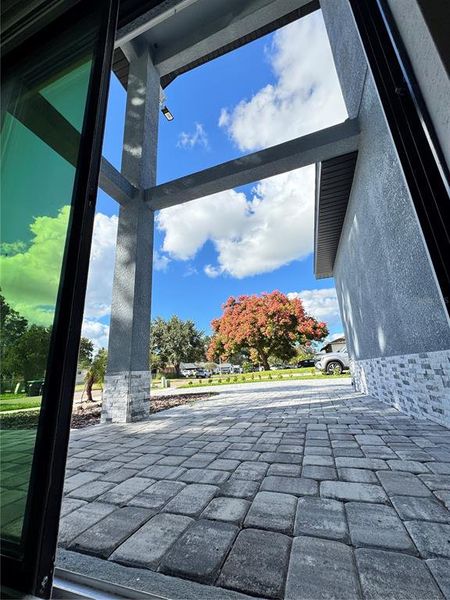 Exterior details and patio area of a home in , Orlando (Image 1). Exterior details and patio area of a home in , Orlando (Image 1).