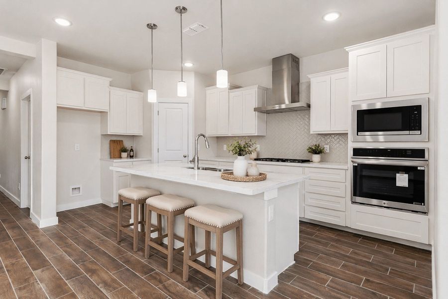 Furnished interior view inside a new home in Paloma Ranch, Harlingen (Image 4).