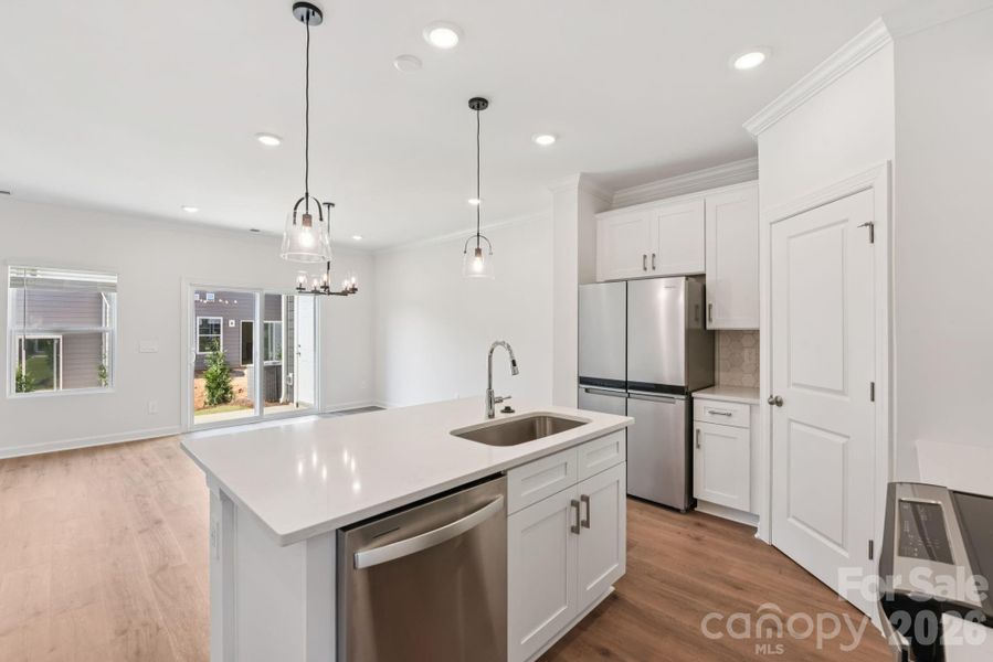 Photo is not of the actual home, but is an inspirational photo of builder’s model home and may depict options, furnishings, and/or decorator features that are not included