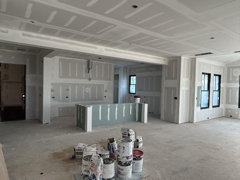 In-progress construction of a new home in , Awendaw, SC (Image 19).