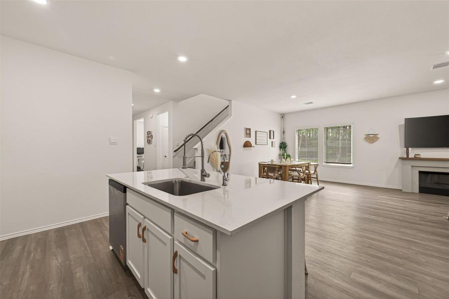 Furnished interior view inside a new home in Grand Pines, Magnolia (Image 42).