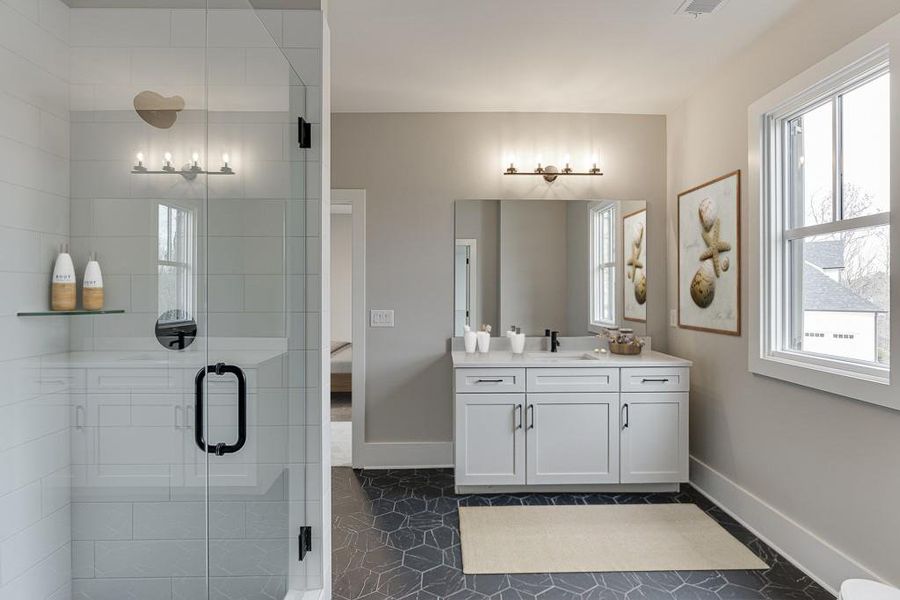 Furnished interior view inside a new home in , Cumming (Image 4).