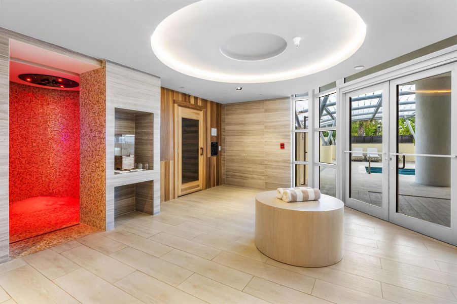 Furnished interior view inside a new home in , West Palm Beach (Image 18).