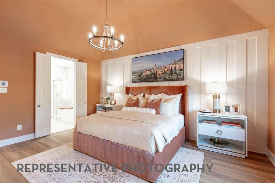 Furnished interior view inside a new home in Sonoma Verde, McLendon-Chisholm (Image 30).