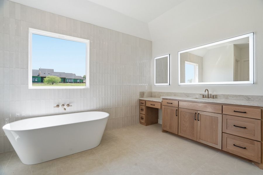 Furnished interior view inside a new home in Summit Ranch, Aledo (Image 19).
