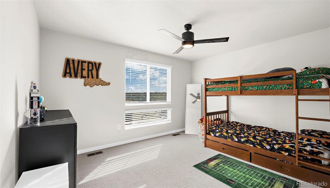 Furnished interior view inside a new home in , Colorado Springs (Image 17).