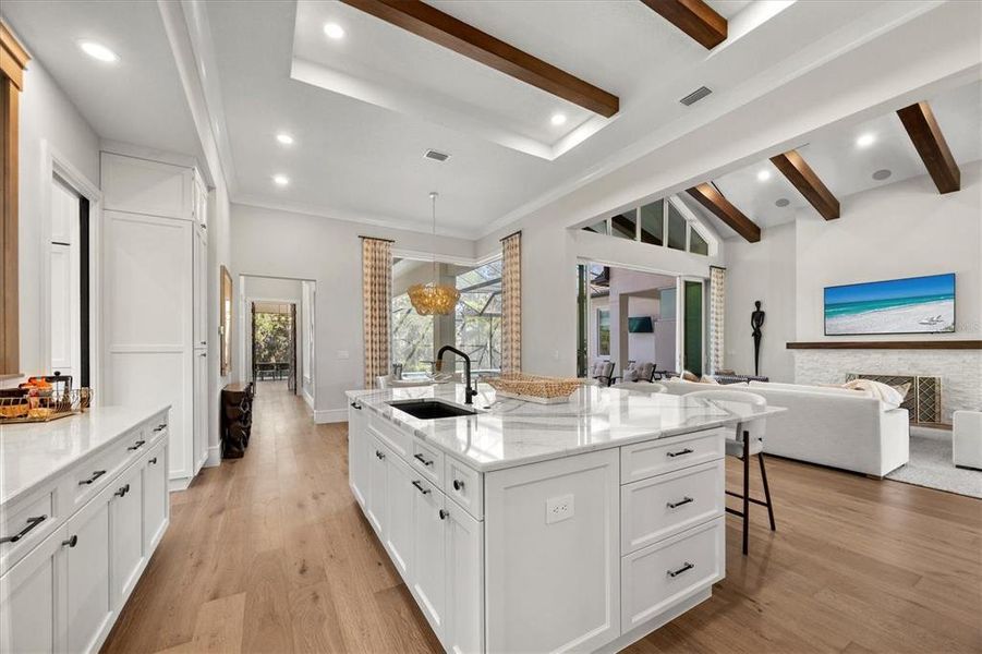 Furnished interior view inside a new home in , Sarasota (Image 17). Furnished interior view inside a new home in , Sarasota (Image 17).