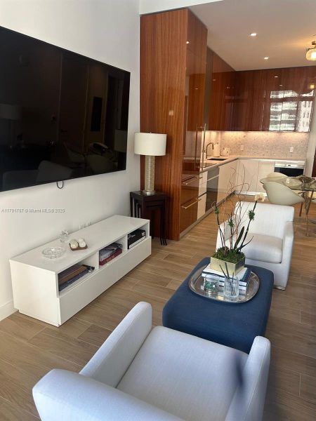 Furnished interior view inside a new home in Mr. C Residences, Miami (Image 8).